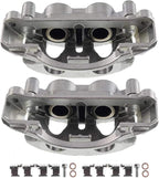 A-Premium Front Disc Brake Caliper Assembly with Bracket Compatible with Select Chevy and GMC Models - Silverado 2500 HD/3500 HD 2011-2019, Sierra 2500 HD/3500 HD 2011-2019, Suburban 3500 HD 2016-2019
