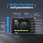 FNIRSI DSO152 Handheld Oscilloscope - 2.8" TFT Digital Oscilloscope Kit 200KHz Bandwidth 2.5MS/s High Sampling Rate Portable Pocket Oscilloscope, Trigger Function Auto/Nomal/Single