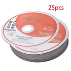 findmall 25 Pack 5"x.040"x7/8" Stainless Steel Cutting Discs - Suitable For Steel, Stainless Steel, Aluminum, Other Alloys