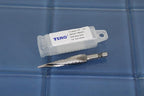 TEMO M35 Cobalt Spiral Flute Step Drill, 13 Size 1/8 Inch To 1/2 Inch, 1/4 Inch Hex Shank