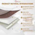 Fabric Repair Patches, 17X79 inch Linen Self-Adhesive Fabric Repair Tape, Strong Sticky Linen Patch for Sofas, Tote Bags, Clothing, Car Seats, Furniture（White, 17X79 inch）