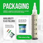 Full Range/from Stock Removal to Finishing/Oil-Soluble LSDIAC Diamond Polishing Compound Set/1200, 3000, 8000, 15000 Grit/4x5g/Medium Concentration of Diamond Powder/LANDS Superabrasives (5, Grams)