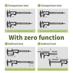 Small Digital Caliper 0-4" Mini Measuring Tool, Micrometer Caliper with Auto-Off Feature, Interchangeable Between inches and millimeters for Jewelry Measurement and 3D Printing