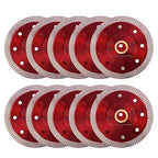GoYonder 4 Inch Super Thin Diamond Tile Saw Blade for Angle Grinder, Dry Wet Cutting of Ceramic Tile, Concrete, Granite