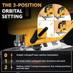 Jig Saw for Dewalt 18V/20V Max Battery, Cordless Jigsaw Tool Brushless Motor, Up To 2900 RPM, 45 Degree Beveled Cuts, LED Light for 4 Curve Cuttings, Plastic Box Include for Easy Carry (No Battery)