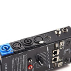 MFL. 15-Plug Audio Cable Tester Line Finder Black 15-in-1 Cables Checker 10-Way Switch Wire Tracker with LED Indicators, Rectangular