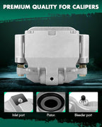SCITOO 18-B5031 Disc Brake Caliper Assembly with Bracket Fit For Cadillac 2007 2008 2009 2010 2011 2012 2013 2014 2015 2016 2017,For Chevrolet 2007-2017,For GMC 2007-2017
