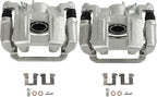 SCITOO 19B6447 19B6446 Rear Left & Right Disc Brake Calipers Assembly w/Bracket For Honda For Odyssey 2011-2017