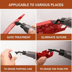 Cordless Pen Sander, Variable Speed and USB Charging with LED Light, Multi-Purpose Power Tool for Sanding, Polishing, Finishing, DIY Crafts