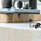 4Pcs Roundover and Beads Router Bits,Radius -1/8" ,1/4",5/16",3/8" Edge Forming Router Bit Set,1/4 Inch Shank,Corner Rounding Router Bits,Matched with 4pcs Alternative Beading Bearings