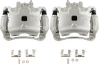 SCITOO 19B3306 19B3307 Front Left & Right Disc Brake Calipers Assembly w/Bracket For Nissan For Sentra 2007-2019