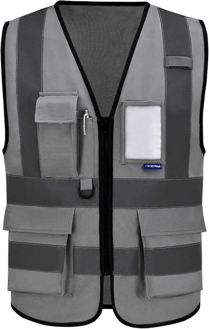 safety vest grey