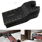 Mixed Wood Oscillating Multitool Saw Blade Set Fits Fein Multimaster, Porter Rockwell Cable,Black & Decker,Bosch Craftsman,Ridgid Ryobi,Makita Milwaukee,Dewalt, Chicago (12 PCS)