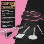 Telescoping Magnetic Pickup Tool Set, Inspection Mirror Telescoping, LED Flashlight, Cool Gadgets for Men, Gifts for Dad, Husband, Kids, Boyfriend, Magnet Stick