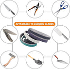 20 Pack 1/2" x 12" Replacement Sharpening Sanding Belts for Official Work Sharp Knife & Tool Sharpener (WSKTS & WSKTS-KT/Mk.1 & Mk.2) - 80/240/1000/5000 Grit,1/2x12 Inch Knife Sharpener Belts
