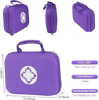 299PCS First Aid Kit Portable Purple Camping Essentials Multiple Purpose Survival Kits Plus Case Emergency Set Outdoor Backpacking Gear Suitable for Hiking School Car Home YIDERBO
