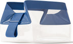 Cadence Parcel - Clear Dopp Kit with Magnetic Closure - Durable and Leak-Resistant Travel Toiletry Kit - Modular Design
