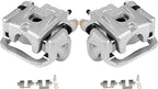 SCITOO 19B2905 19B2904 Rear Left & Right Disc Brake Calipers Assembly w/Bracket For Toyota For Highlander 2004-2007