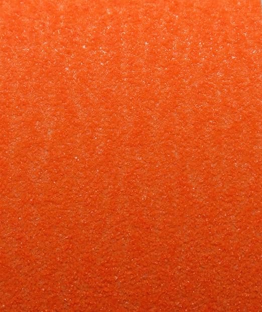 GGR Supplies T.R.U. NST-20 Non-Skid Tape 60 ft. Length Safety Way 60 Grit Anti Slip Traction Tape 32 Mil No Slip (6 in. x 60 ft. (150mm Wide), Fluorescent Orange)