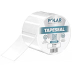 Polar TapeSeal Clear - 5" x 5 ft | Rubberised Waterproof Tape for Leaks & Cracks on Roofs, PVC Pipes, Downpipes, Plumbing & Gutters | All-Purpose Indoor & Outdoor Sealant Tape for Lasting Protection