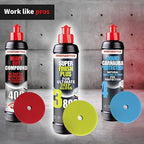 menzerna “Super Finish Plus 3800” I Deep Gloss Polish for a Perfect Mirror Finish I Polishing Compound for Micro Scratches & Holograms I Silicone Free I 8 fl oz.