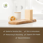 Southern Natural Goat Milk Soap Bar (Variety 3 Pack) Lavender, Lemongrass, Spa Fusion - For Dry Sensitive Skin. Natural Handmade Soap For Face and Body.(Each Bar 4-4.5 oz)