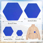 Down Jacket Repair Patches - Highly Effective Repair of Nylon Fabric, Waterproof Self-Adhesive Repair Patch for Down Jackets, Tents, Raincoats, Outdoor Equipment