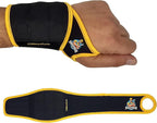 BINYATOOLS Magnetic Wristband BLACK Customize. Super Strong Magnets Holds Screws, Nails, Drill Bit Unique Wrist Support Design Cool Handy Gadget Gift for Fathers Boyfriends Handyman (Personalized)