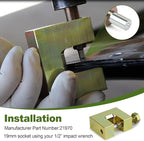Self-Piercing Rivet Extraction Tool 21970,Install 3/4”or 19mm socket to1/2”Impact Wrench and Engage