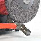 8 Inch Stainless Steel Wire Crimped Wheel Brush with 1-1/4" Bore for Angle Grinder Derusting Cleaning and Surface Polishing 1Pc