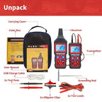 Underground Cable Locator, Rocky Mars Cable Tester Wire Tracker, NF826 Underground Wire Locator for Dog Fence Cables, Test Short Circuit Breaker of Wall