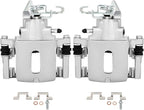 SCITOO 18B4926 18B4927 Rear Left & Right Disc Brake Calipers Assembly w/Bracket For Ford For Mustang 2005-2014