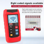 UNI-T AC/DC Advanced Circuit Tracer and Breaker Finder Kit, Wire Tracer Electrical in Wall Underground Short Open Detection 8V-480V Voltage Measurement 8 Languages(UT25CL)