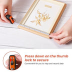 Xuhal 50 Pcs Mini Measuring Tape Keychains Small Measuring Tape Bulk Set 3ft Retractable Measurement with Pause Buttons for Engineer Crafter, Autowind and Lock(Orange)