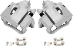 SCITOO Front Left+Right Brake Calipers With Bracket 19B2714 19B2715 Compatible For Toyota Avalon 2005-2007 For Toyota Camry 2005-2006 For Toyota Sienna 2004-2010 For Toyota Solara 2004-2008