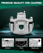 SCITOO 19B2905 19B2904 Rear Left & Right Disc Brake Calipers Assembly w/Bracket For Toyota For Highlander 2004-2007