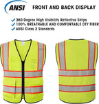 TOURGO Safety Vest Meets ANSI Class 2 Standards