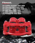 cciyu Front Right Brake Caliper Assembly w/Bracket 18-B4728 For Cadillac 2002-2006,For Chevy 1999-2013,For GMC 1999-2013,For Hummer 2003-2009