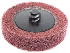 Benchmark Abrasives 2 Inch Sanding Discs Quick Change Aluminum Oxide Surface Preparation Wheels Polishing Wheel for Drill, Die Grinder Sanding Disc Paint Stripper & Removal - (10 Pack), Maroon - Fine