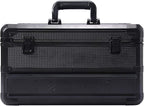 Tool Box Hard Case Tool Organizer Storage Cabinet Carry Case,Toolbox with Drawers, Black