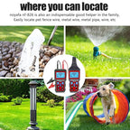 NF-826 Underground Wire Locator & Cable Tracer/Buried Wire Tracer and Cable Locator/Under Ground Circuit Tracer,for Dog Fence Cables Irrigation Control Wires,Tone Generator Kit (Professional Grade)