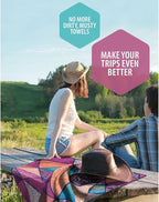 VENTURE 4TH Microfiber Beach Towel: Quick-Dry, Compact, Sand-Free, Absorbent, Sandproof and Lightweight - Perfect for Camping, Beach, and Roadtrips (Bohemian Summer Design | 35x78 inches)