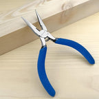 KAIHAOWIN Mini Needle Nose Pliers 5"-5 Pack KAIHAOWIN Small Long Nose Pliers with Wire Cutters, Spring Loaded Thin Needle Nose Pliers, Precision Pliers Set for Crafts/Jewelry Making/Tiny Project