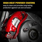Power Stop Front S2660 Pair of High-Temp Red Powder Coated Calipers