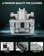 SCITOO Rear Right Brake Caliper With Bracket 19B2910 Compatible For Honda CR-V 2005-2006