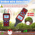 NOYAFA NF-826 Underground Cable Tester Locator Circuit Tracer Metal Pipe Detector Wire Tracker Tool Detects Wall\Underground Wires, Cables, Water and Gas Pipeline Paths