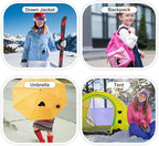 8PCS 7.8x3.9 inch Nylon Repair Patch Self-Adhesive Fabric Patch Down Jacket Repair Patches for Puffer Jackets Tenacious Tape Polyester Waterproof Lightweight Tent Repair Patch Kits for Clothes Bag
