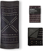 Nomadix Mini Towel - Perfect for Beach, Pool, Travel, Camping, Yoga - Made with Recycled Materials - Super Absorbent - Sand Resistant - Mud Cloth - 16x40