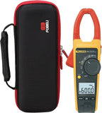 FBLFOBELI EVA Hard Carrying Case for Fluke 376/374/375FC 1000A TRMS/Milwaukee 2235-20 400/AstroAI 1000A TRMS 6000 Counts Clamp Meter (Case Only)
