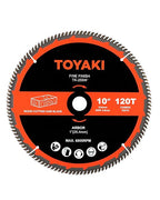 10-Inch 120-Tooth Ultra-Fine Finish Professional Woodworking Saw Blade for Miter Saws Table Saws and Circular Saws,Arbor 1"(25.4mm)